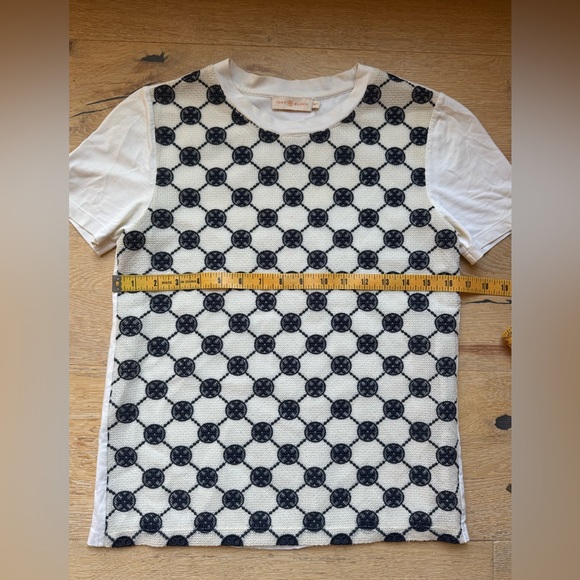 🔥TORY BURCH 🔥 LOGO lace front Tte sz XS price firm! - Picture 3 of 7
